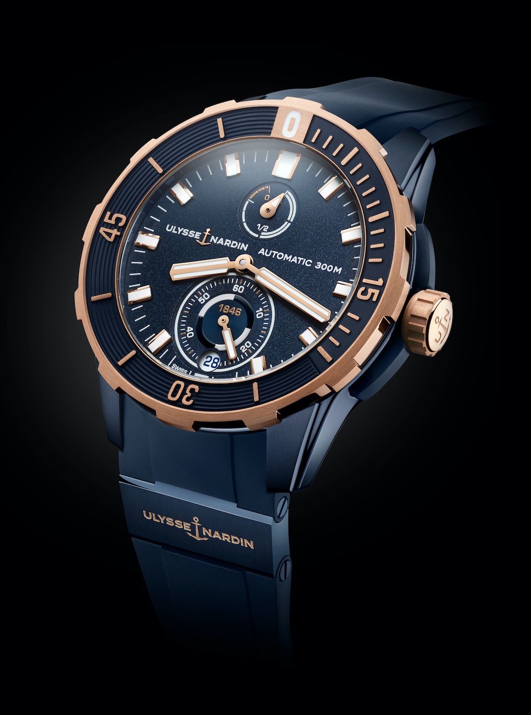 Ulysse Nardin Chronometer Titanium Blue